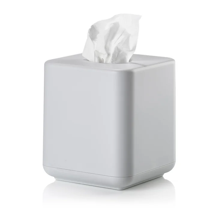 Zone Denmark - Ume Zakdoekdoos, 13 x 13 x 15,1 cm, zachtgrijs