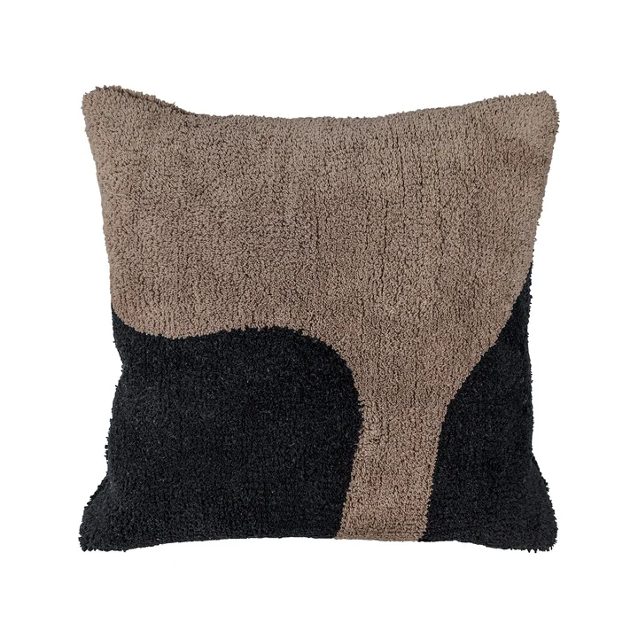 Mette Ditmer - Figura Kussenhoes, getuft, 50 x 50 cm, bruin