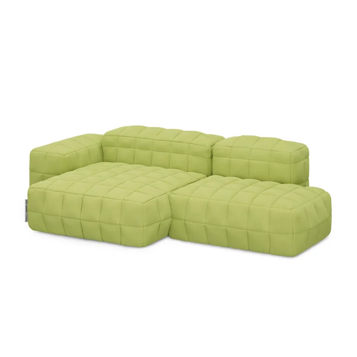OUT Objekte unserer Tage - Henn Sofa 02, 245 x 140 cm, lime (Suunta 0402 van Kvadrat)