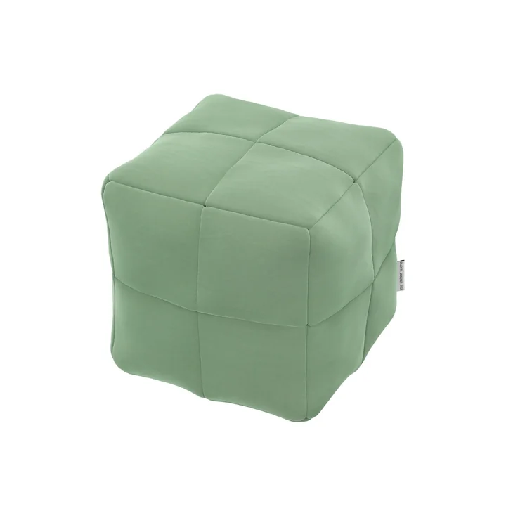 OUT Objekte unserer Tage - Henn Cube Kussen, 32 x 32 x 32 cm, pistache (Asator 0834 by Kvadrat/Raf Simons)