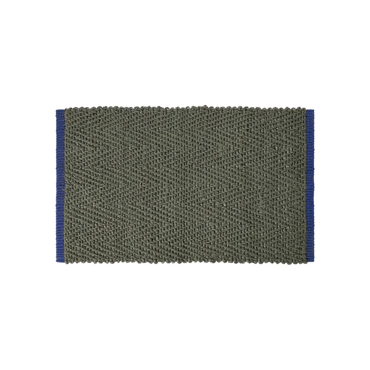 Mette Ditmer - Notes Deurmat, 50 x 80 cm, donker olijf