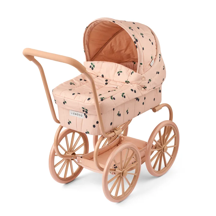 LIEWOOD - Adaline poppenwagen, berry / pale tuscany