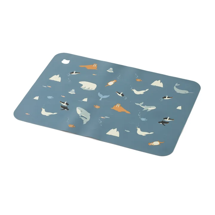 LIEWOOD - Jude placemat voor kinderen, Artic Sea / ocean view
