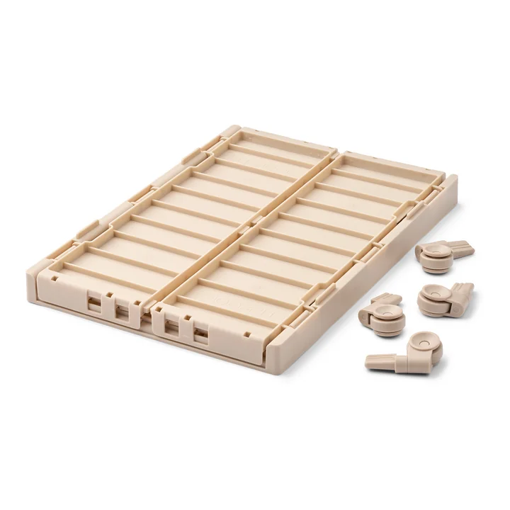 LIEWOOD - Weston Opbergbox met wielen, L, sandy