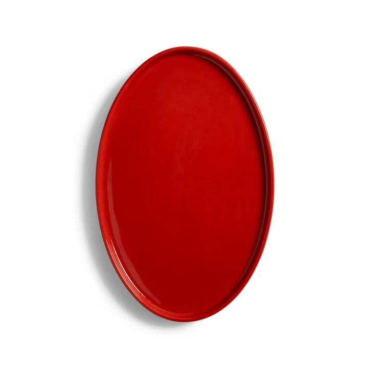 en klevering - Chiquito Dienblad, 27 x 1 7. 5 cm, rood