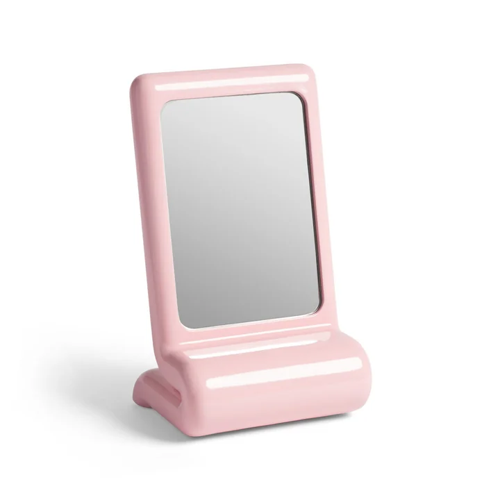 & klevering - Vanity Cosmeticaspiegel, roze