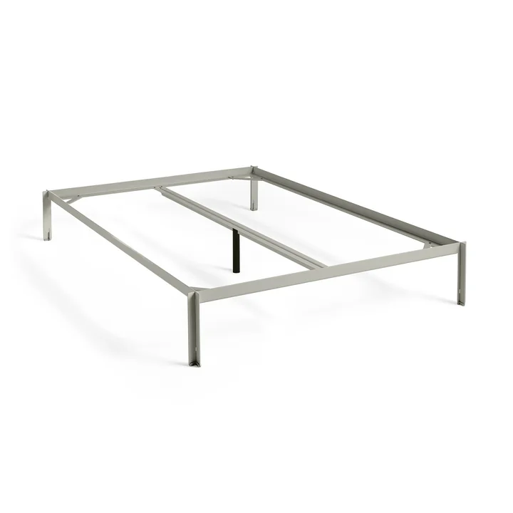 HAY - Connect Bed 140 x 200 cm voor boxspringmatras, warm grey