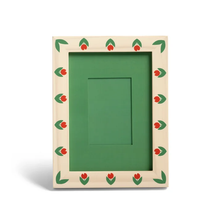 & klevering - Patch fotolijst, 14,5 x 19 cm, tulp, veelkleurig