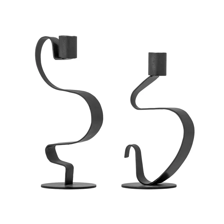 Bloomingville - Do Kaarshouder, zwart (set van 2)