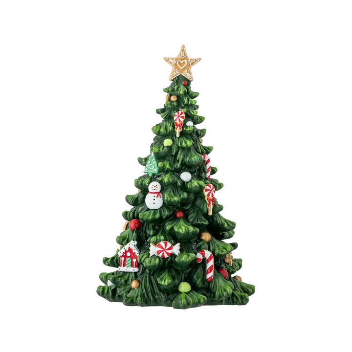 Bloomingville - Eddy decoratieve kerstboom met licht, groen