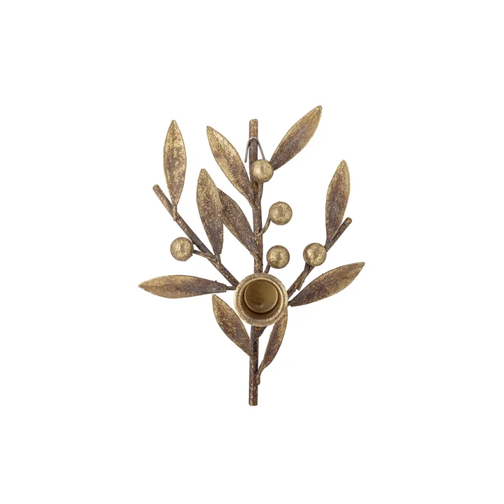 Bloomingville - Mirabel Kandelaar, 18 x 5 x 13 cm, goud