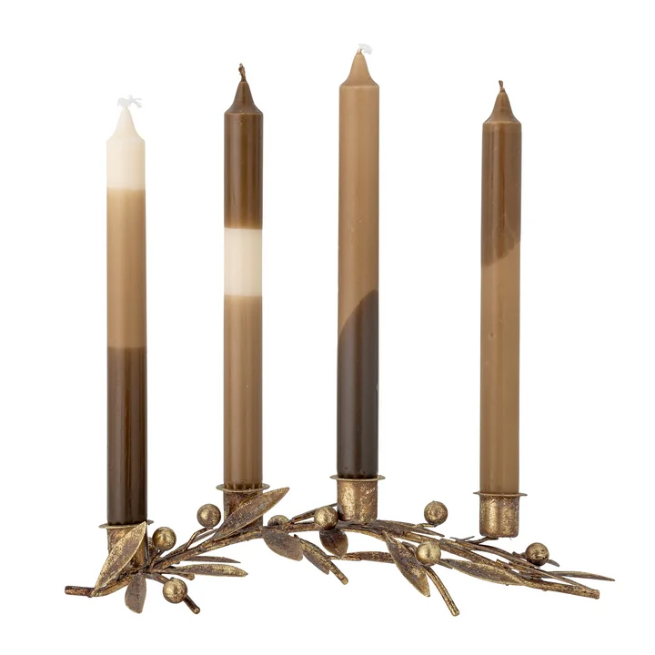 Bloomingville - Mirabel Kandelaar, 31 x 7,5 x 16,5 cm, goud