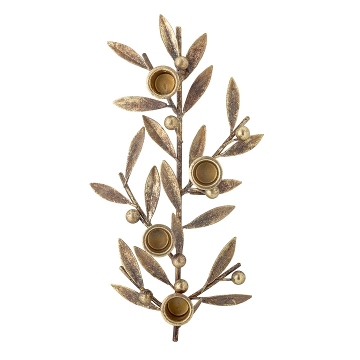 Bloomingville - Mirabel Kandelaar, 31 x 7,5 x 16,5 cm, goud