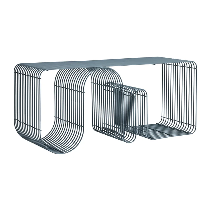 AYTM - Curva bank, stoffig blauw