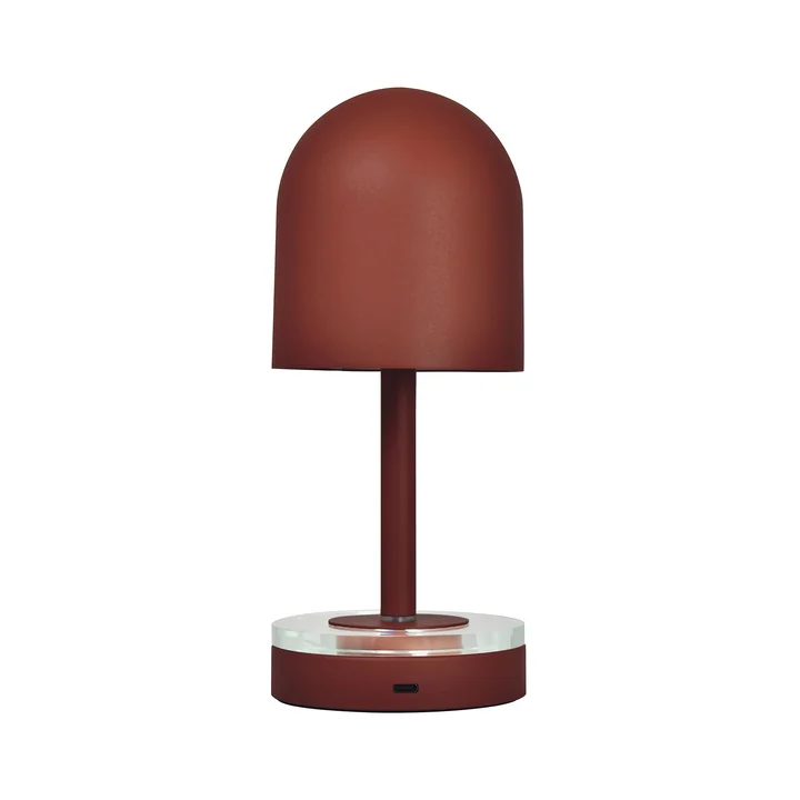 AYTM - Luceo Draagbare oplaadbare LED-lamp, Ø 9,9 x H 24 cm, gemberbrood