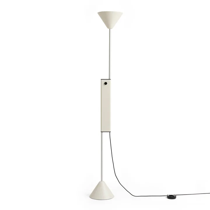 HAY - Twist Staande lamp, crèmewit