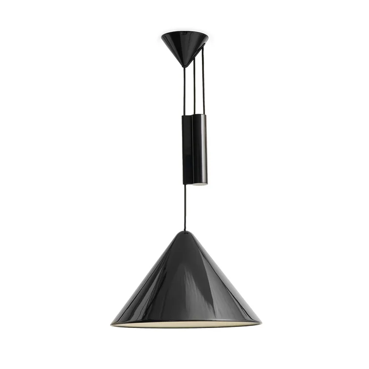 HAY - Compass Hanglamp, Ø 43 cm, in hoogte verstelbaar, zacht zwart
