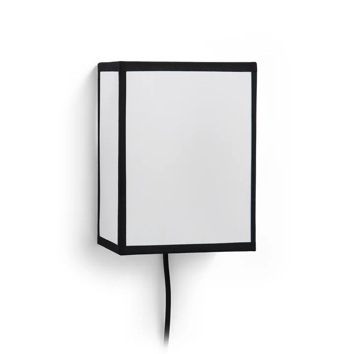 HAY - Ava Square Wandlamp, wit