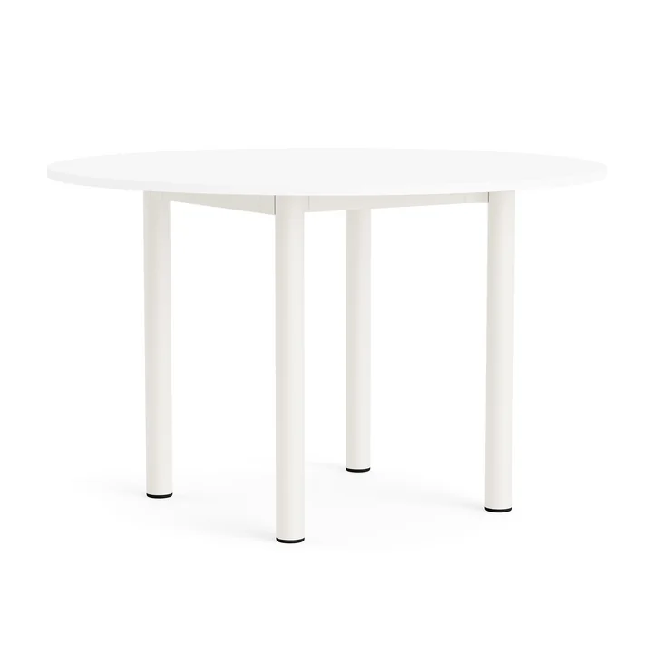 HAY - Annex Eettafel Ø 120 cm, wit / crèmewit