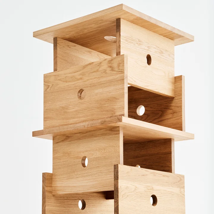 HAY - Woodbox salontafel, geolied eiken