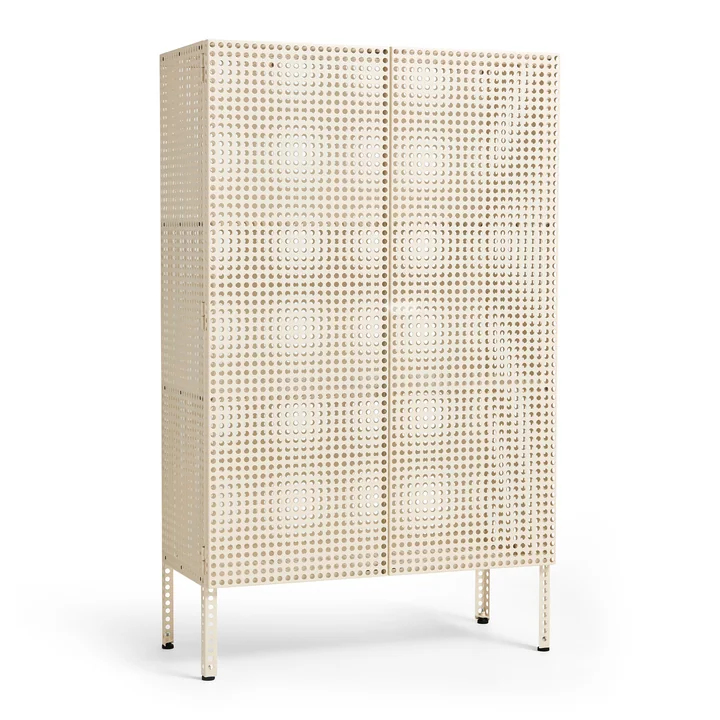 HAY - Perforated Cabinet L, eierschaal