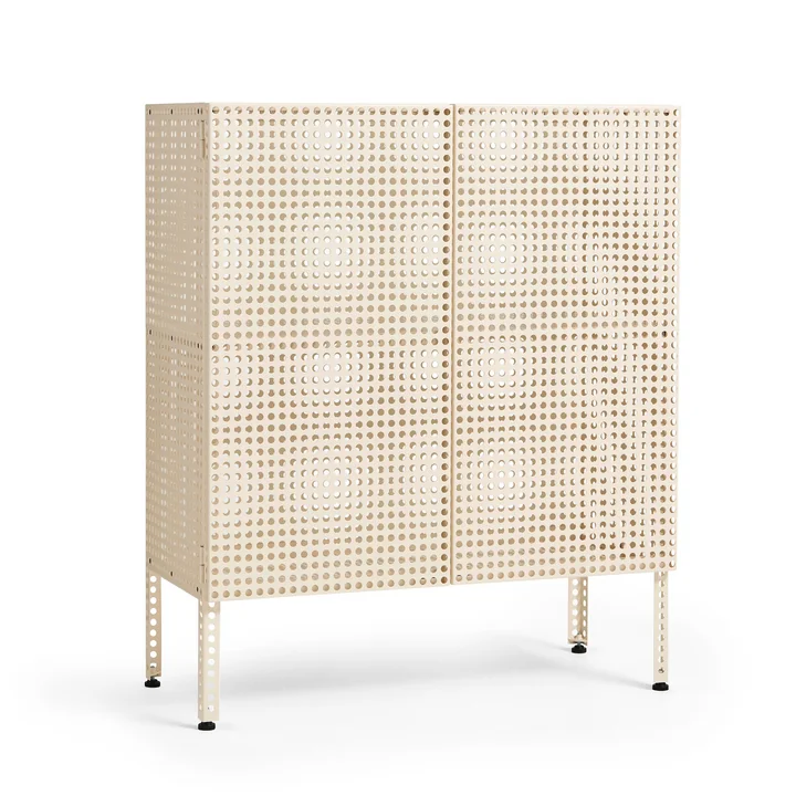 HAY - Perforated Cabinet M, eierschaal