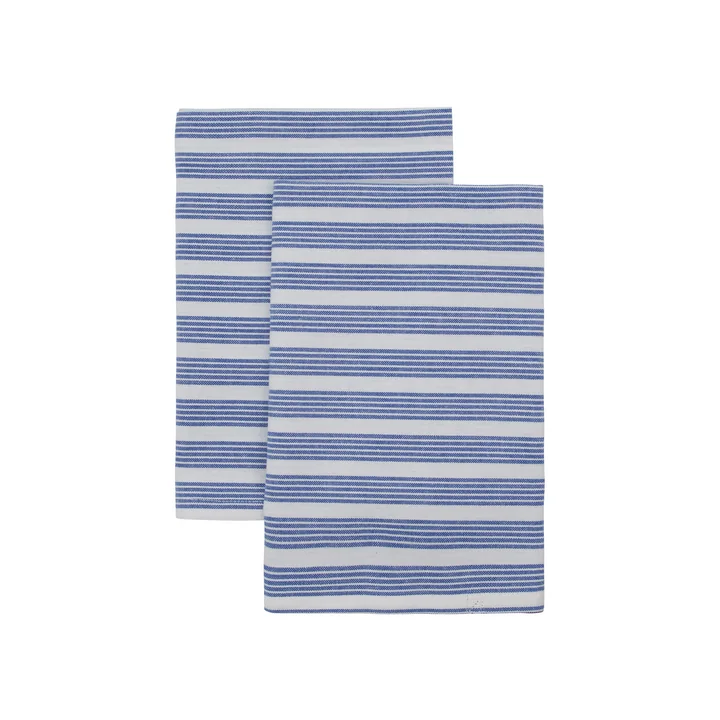 Nicolas Vahé - Chef Theedoeken, 70 x 50 cm, rood/wit (set van 2)