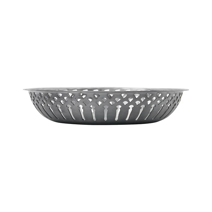 Nicolas Vahé - Broodmand, antiek zilveren afwerking (set van 2)