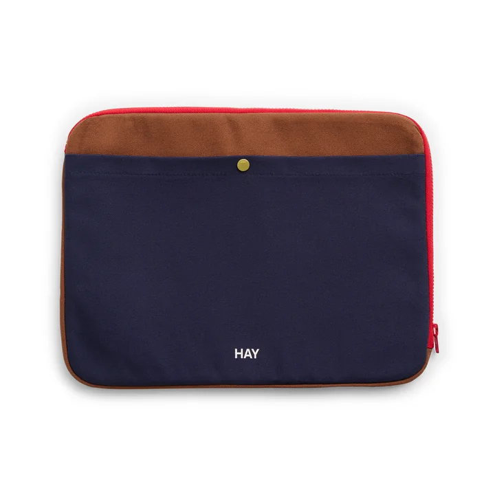 HAY - Multi Laptop Cover, 34,5 x 26 cm, middernachtblauw multi