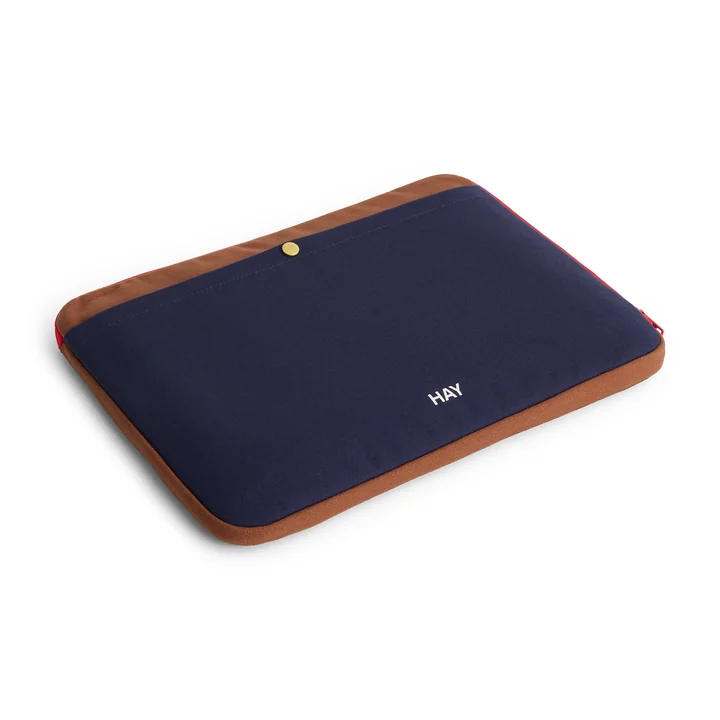 HAY - Multi Laptop Cover, 34,5 x 26 cm, middernachtblauw multi