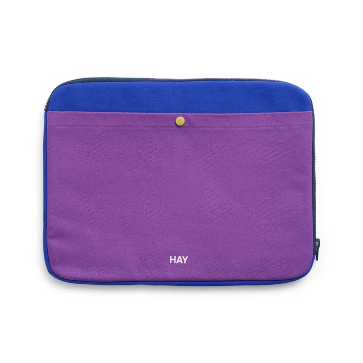HAY - Multi Laptop Cover, 34,5 x 26 cm, paars multi