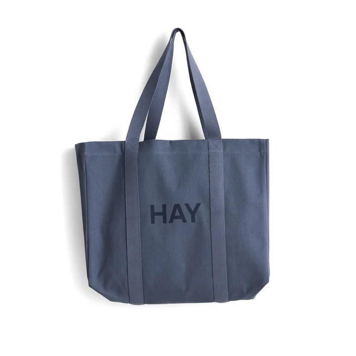 HAY - Shopper Bag, M, staalblauw