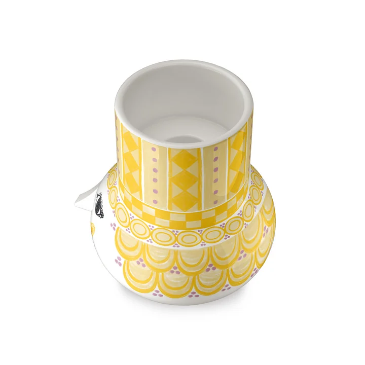 Bjørn Wiinblad - Olga kandelaar H 9 x Ø 8 cm, geel