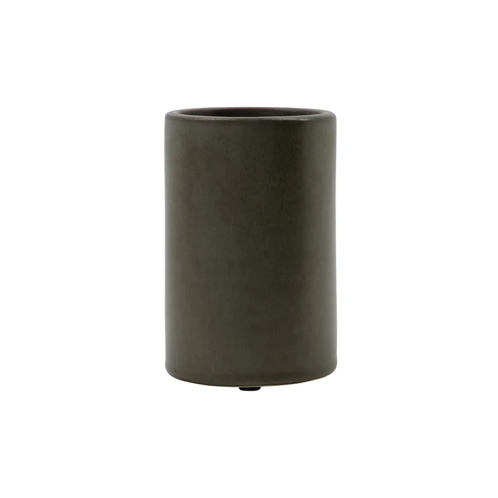 Meraki - Datura Opbergvak, Ø 8 x 12 cm, donkergrijs