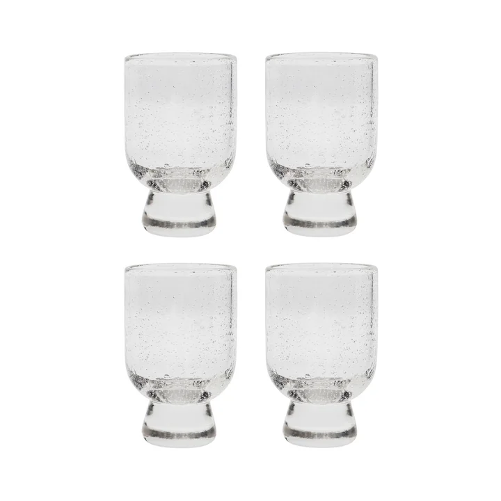 House Doctor - Rich Drinkglas, 230 cl, helder (set van 4)