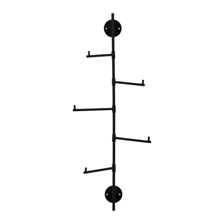 House Doctor - Flex Haakrail, H 70,5 cm, zwart