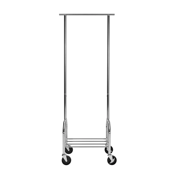 House Doctor - Robe Kapstok, 600 cm x H 160 cm, zilveren afwerking