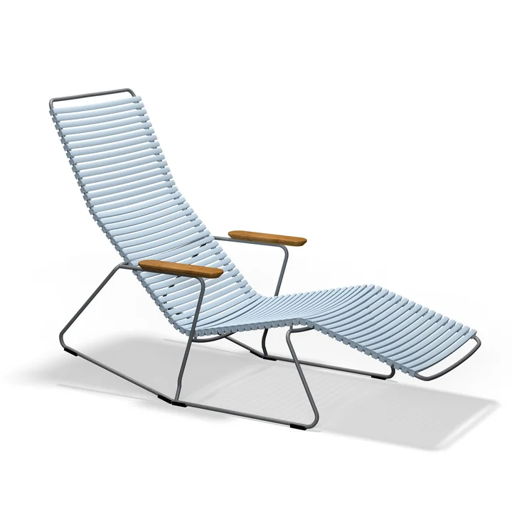 HOUE - CLICK Sunrocker, stoffig lichtblauw