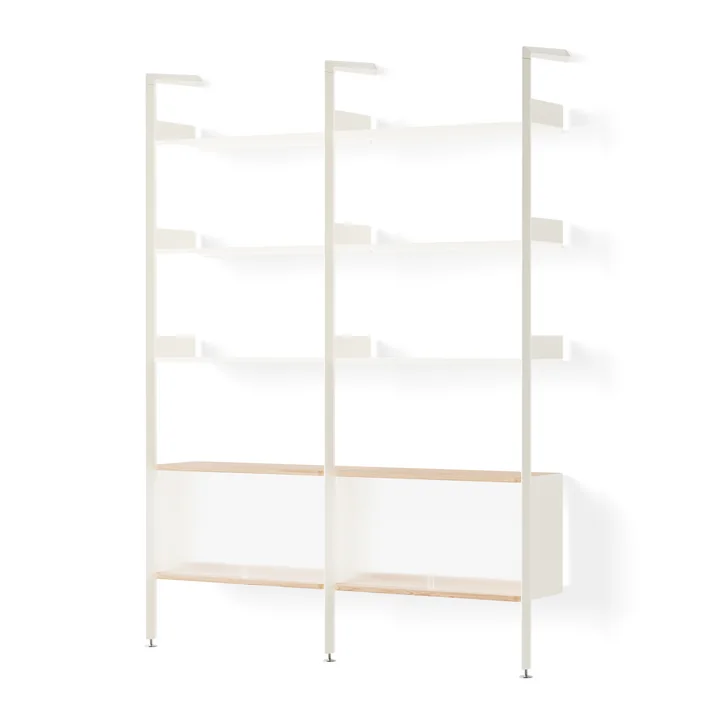 & Tradition - Rombe configuratie E IF3 & IF6 met kastelement, eiken fineer / albast / planken albast