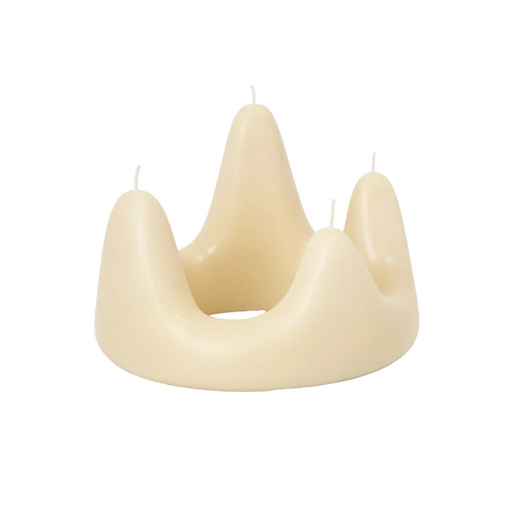 Ferm Living - Stala Kaars, Ø 20 cm, zand