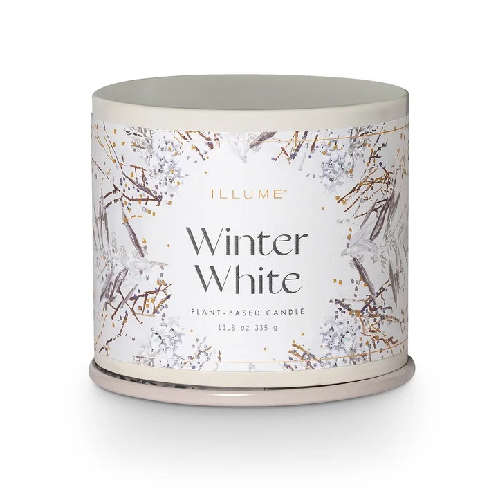 Bloomingville - ILLUME Tin Vanity geurkaars, Winter White
