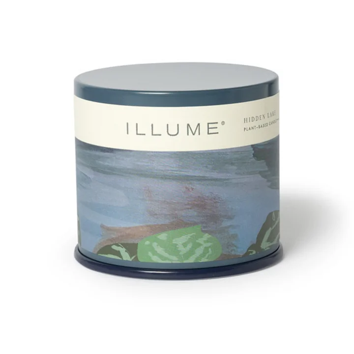Bloomingville - ILLUME Tin Vanity geurkaars, Hidden Lake