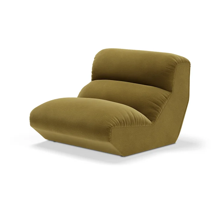 & Tradition - Hi Lo AV54 enkele module, fauteuil, groen (stof Kvadrat Mylla 0971)
