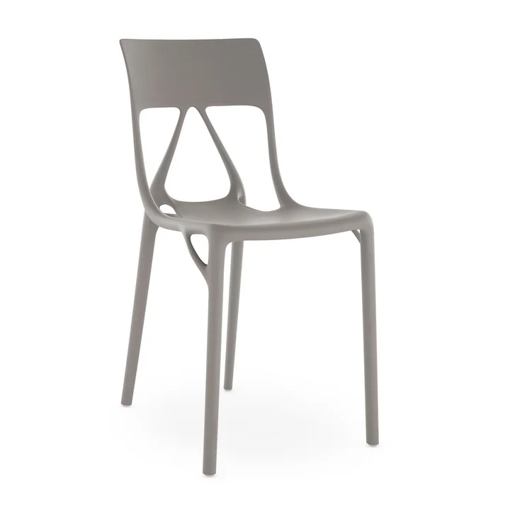 Kartell - A.I. Lite Stoel, grijs