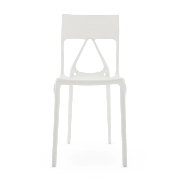 Kartell - A.I. Lite Stoel, wit