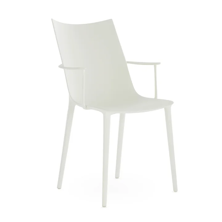 Kartell - H.H.H. fauteuil, wit / mat