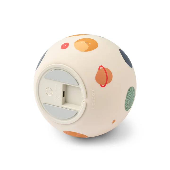 LIEWOOD - Yuki nachtlampje, Universe / zandkleurig