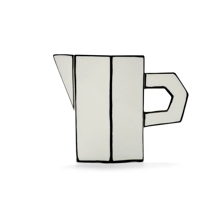 Serax - Carte Blanche Kan, wit / zwart