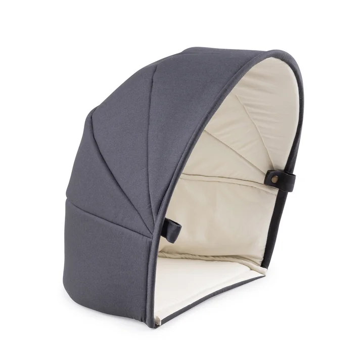 Sebra - Luifel voor 3-in-1 babynestje, blauw olijfgroen
