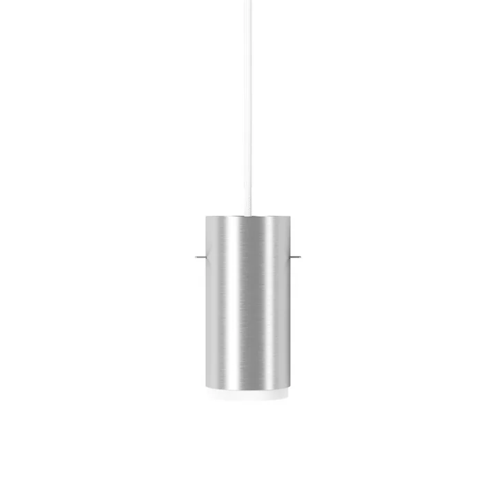Moebe - Tube Hanglamp, klein / geborsteld aluminium